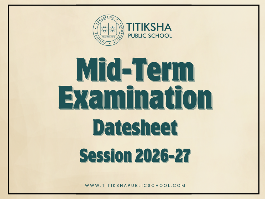 Mid Term Datesheet